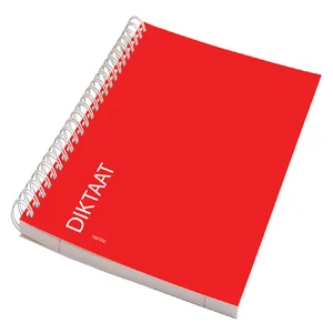 Schrift Qbasic dictaat A5 spiraal lijn 160blz 70gr