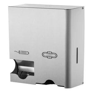 Dameshygiënedispenser MediQo-line klein RVS finger