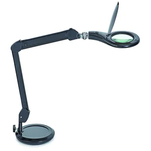 Loeplamp MAUL Makro LED met voet lens 144 cm2 zwar