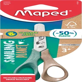Kinderschaar Maped Smiling Planet 12cm linkshandig