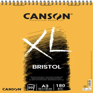 Bristolpapier Canson XL Bristol 50vel 180gr A3 ext
