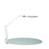 Loeplamp MAUL Crystal LED dimbaar tafelklem lens 234 cm2 wit