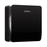 Toiletpapierdispenser Satino JT2 Hyginity jumbo L zwart 333407