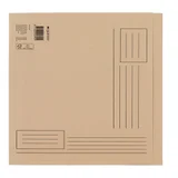 Vouwmap Quantore A4 ongelijke zijde 250gr beige