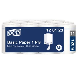 Poetspapier Tork M1 Basic Universal 1-laags 120m w