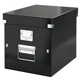 Opbergdoos Leitz Click & Store WOW middel gerecycled karton 281x200x370mm zwart