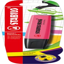 Markeerstift STABILO BOSS Original 70/56 roze blis