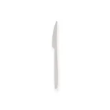Mes IEZZY herbruikbaar PP 185mm 50 stuks wit