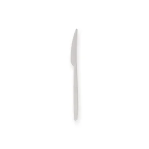 Mes IEZZY herbruikbaar PP 185mm 50 stuks wit