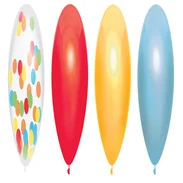 Ballonnen Haza Over The Rainbow 30cm 6 stuks assor