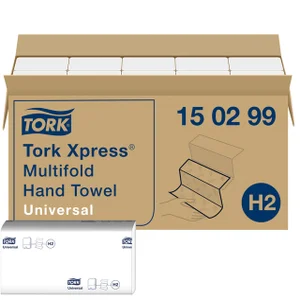 Handdoek Tork H2 Xpress Universal multifold 2-laag
