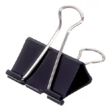 Papierklem MAUL 213 Foldback 40mm zwart 12 stuks