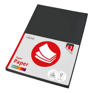 Kopieerpapier Quantore Colour A4 80gr zwart 100 ve