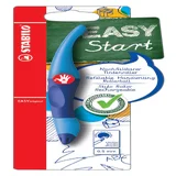 Rollerpen STABILO Easyoriginal rechtshandig licht/donkerblauw blister