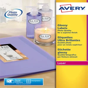 Etiket Avery L7767-40 210x297mm A4 hoogglans wit 4