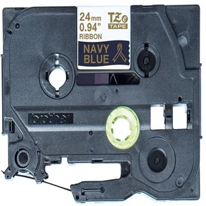 Labeltape Brother P-touch TZe-RN54 24mm goud op ma