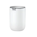 Afvalbak EKO Fandy 2 tafelmodel met swingdeksel 2,2 liter wit