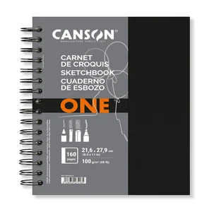 Schetsboek Canson Art Book One spiraalgebonden 80v