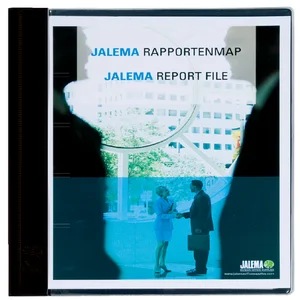 Rapportenmap Djois met snelhechter en dekplaatje A