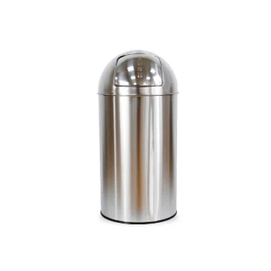 Afvalbak BRASQ Push Bin PB230+ 30 liter rvs