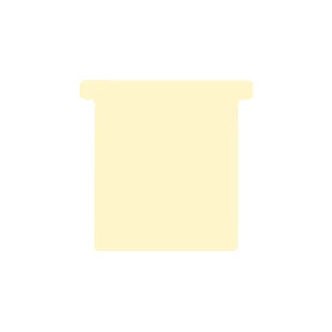T-kaart Djois formaat 3 77mm beige 100 stuks