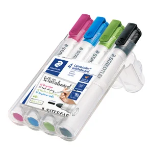 Whiteboardmarker Staedtler Lumocolor 351 set à 4 s