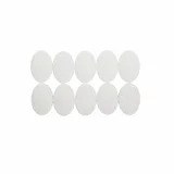 Magneet MAUL Solid 38mm 2500gr wit 10 stuks