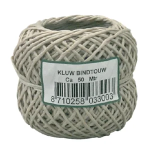 Henneptouw Muller 2-draads ca 50 meter