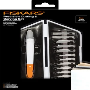 Precisiemes Fiskars Medium Duty set à 12 mesbladen