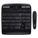 Toetsenbord- en muisset Logitech MK330 draadloos QWERTY zwart