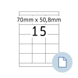 Etiket HERMA 8415 A4 EXPR 500 70x50.8mm wit 7500 stuks