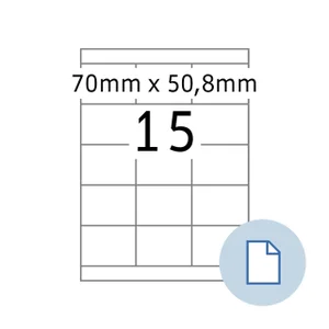Etiket HERMA 8415 A4 EXPR 500 70x50.8mm wit 7500 s