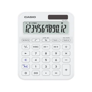 Rekenmachine Casio MS-20YC-WE wit