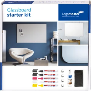 Glasbord Legamaster starterkit
