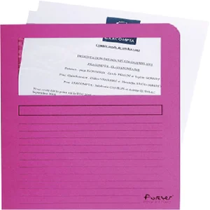 Venstermap Exacompta Forever L-model 120gr roze 10