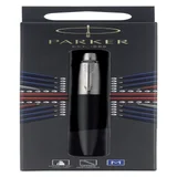 Balpen Parker Jotter Bond street black CT medium blister à 1 stuk