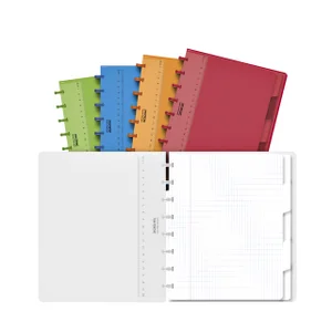 Schrift Adoc A5 ruit 4x8mm 144 pagina's 90gr met 5