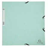 Elastomap Exacompta aquarel A4 3 kleppen 400gr glanskarton groen