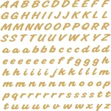 Etiket HERMA 4152 8mm letters A-Z goud op transparant 238 stuks
