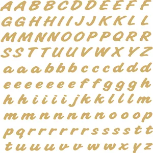 Etiket HERMA 4152 8mm letters A-Z goud op transpar