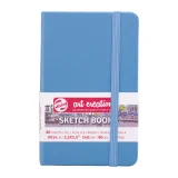 Schetsboek Talens Art Creation 80 vel 140gr 90x140mm lichtblauw