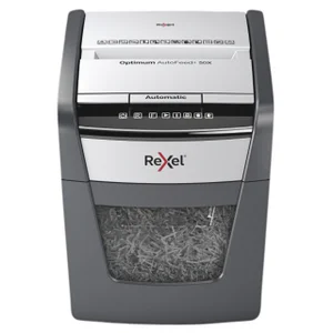 Papiervernietiger Rexel Optimum Auto+ 50X P4 snipp