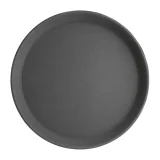Dienblad Olympia Kristallon antislip rond Ø40.6cm PP zwart
