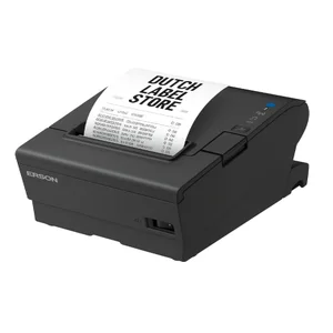 Epson TM-T88VII (132), USB, Powered-USB, Ethernet, ePOS, Zwart
