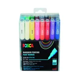 Paintmarker Uni POSCA PC1MC extra fijn assorti set à 16 stuks