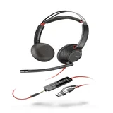 Headset HP POLY Blackwire 5220 Stereo USB-C met 3.5 mm plug