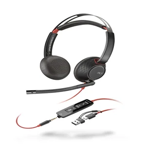 Headset HP POLY Blackwire 5220 Stereo USB-C met 3.