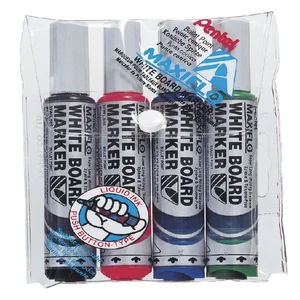 Whiteboardmarker Pentel MWL5M Maxiflo rond 3mm ass