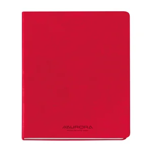 Notitieboek Aurora Capri A5 192blz lijn 80gr rood