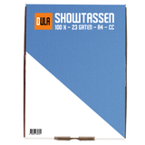 DULA Showtassen glashelder - 100 stuks - A4 - 23 gaten